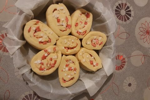 Cliquez pour zoomer ! Brioche aux pralines roses Thermomix par roselynem
