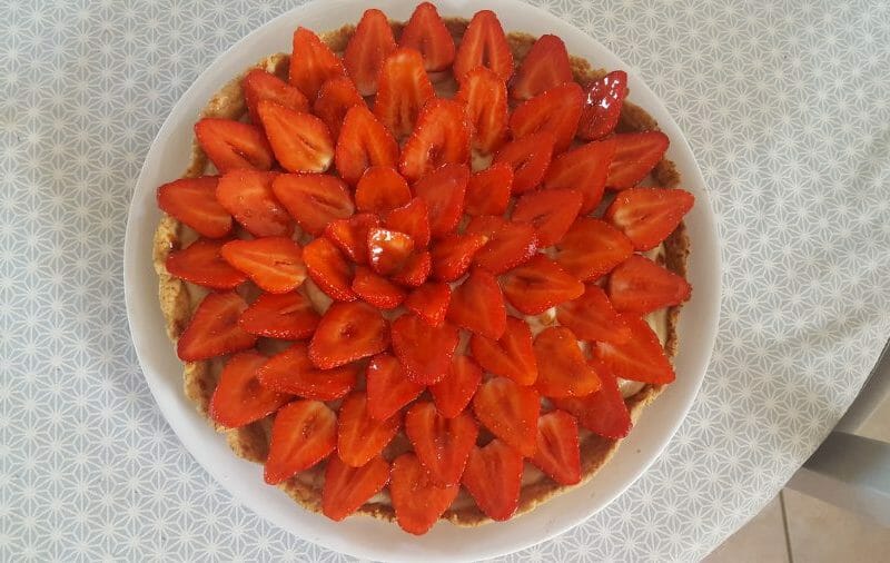 Cliquez pour zoomer ! Tarte aux fraises Thermomix par MAG3003