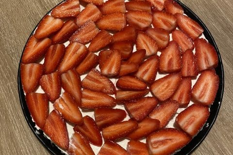 Cliquez pour zoomer ! Tarte aux fraises sans cuisson Thermomix par stoule1910