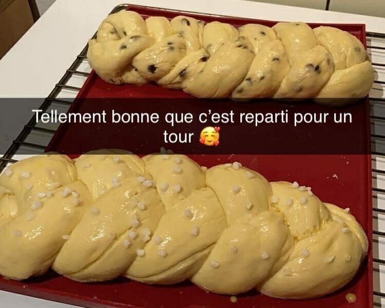 Cliquez pour zoomer ! Brioche tressée à la mie filante Thermomix par rozi_roxi