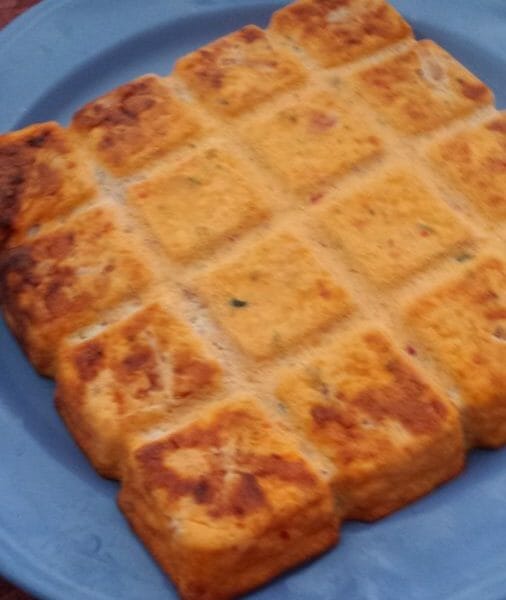 Cliquez pour zoomer ! Flan de légumes Thermomix par saucisses