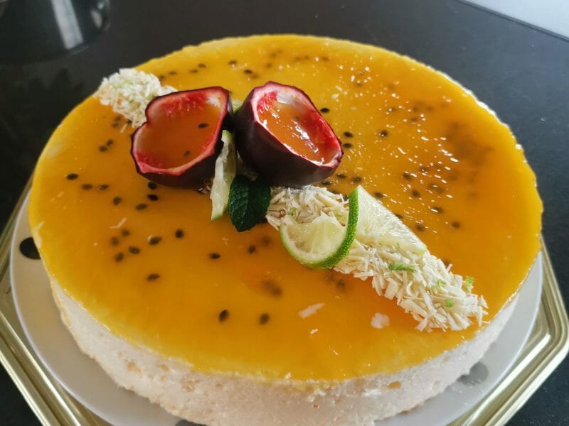 Cliquez pour zoomer ! Bavarois aux fruits de la passion Thermomix par mandarine64