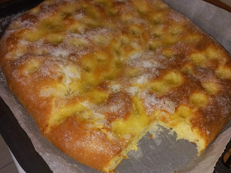 Cliquez pour zoomer ! Fougasse d’Aigues-Mortes Thermomix par Chisci