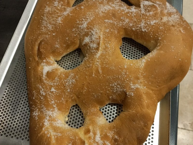 Cliquez pour zoomer ! Pompe de Noël à l’huile d’olive Thermomix par Chisci