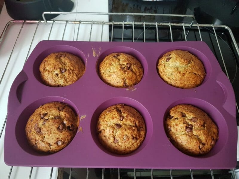 Cliquez pour zoomer ! Muffins à la banane Thermomix par Somomix