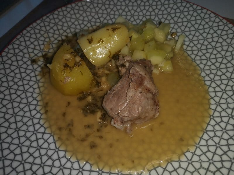 Cliquez pour zoomer ! Filet mignon de porc à l’ail Thermomix par stephux