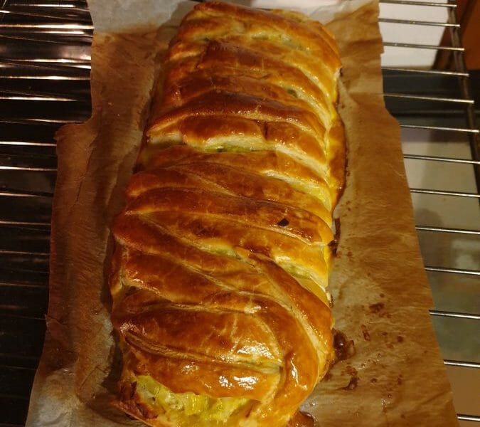 Cliquez pour zoomer ! Feuilleté saumon et poireaux Thermomix par Lacarlita