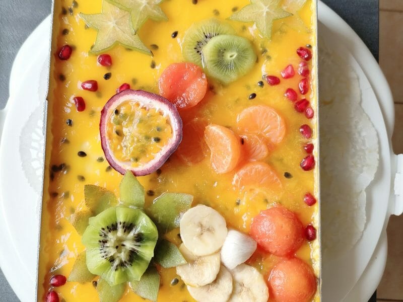 Cliquez pour zoomer ! Bavarois aux fruits de la passion Thermomix par Clem72