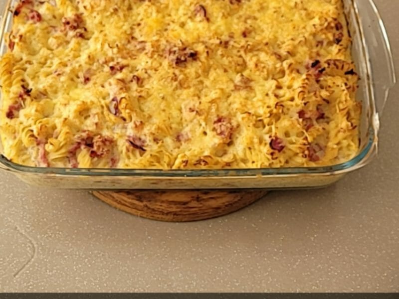 Cliquez pour zoomer ! Gratin de pâtes au fromage blanc Thermomix par katy_25