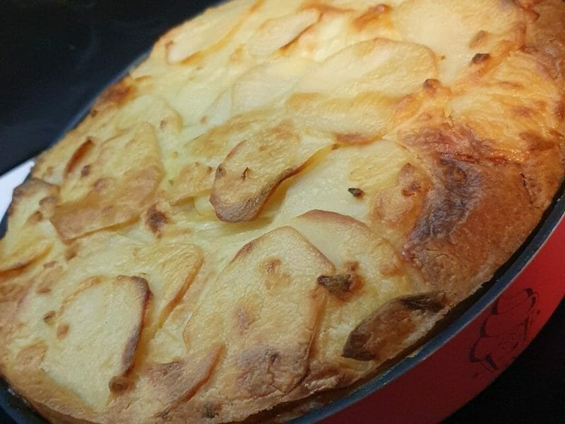 Cliquez pour zoomer ! Gâteau invisible raclette Thermomix par aline.w