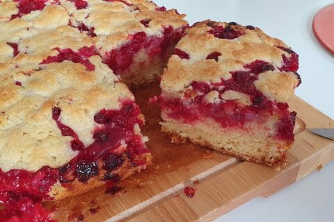 Cliquez pour zoomer ! Tarte aux groseilles façon crumble Thermomix par aline.w