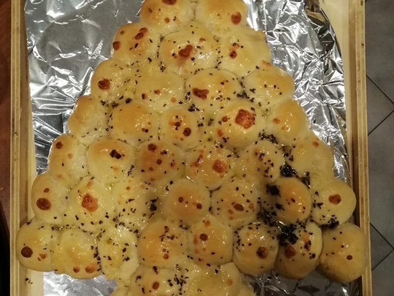 Cliquez pour zoomer ! Sapin de Noël apéro Thermomix par lolo4767