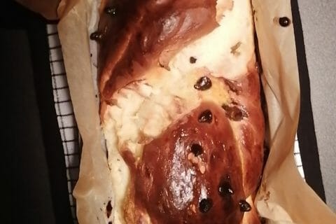 Cliquez pour zoomer ! Brioche tressée à la mie filante Thermomix par Ilouf