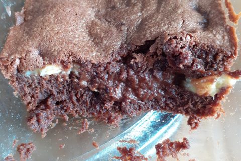 Cliquez pour zoomer ! Brownie fondant choco-banane Thermomix par nath26800