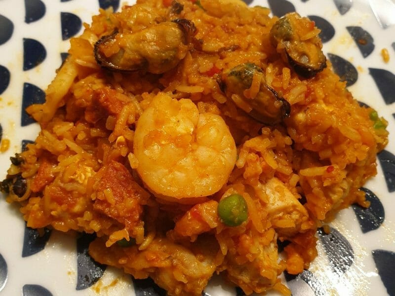 Cliquez pour zoomer ! Paella Thermomix par jugui6