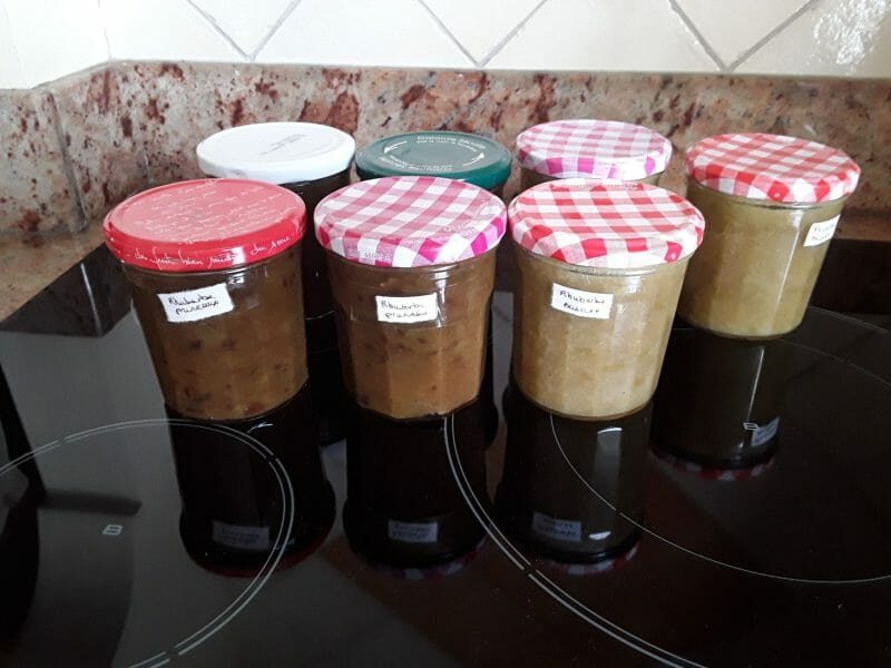 Cliquez pour zoomer ! Confiture de rhubarbe Thermomix par karine1302