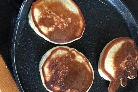 Cliquez pour zoomer ! Pancakes à la banane Thermomix par CBOU