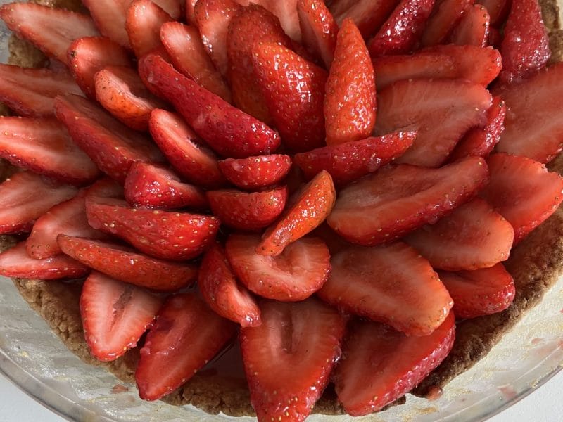 Cliquez pour zoomer ! Tarte aux fraises Thermomix par julie_711
