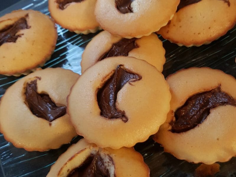 Cliquez pour zoomer ! Financiers au Nutella Thermomix par Laya