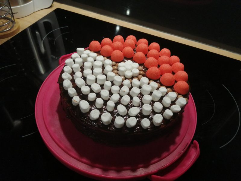 Cliquez pour zoomer ! Génoise au chocolat Thermomix par debibio