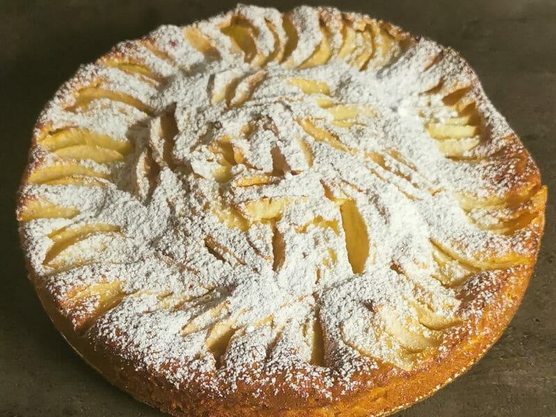 Cliquez pour zoomer ! Gâteau aux pommes et mascarpone Thermomix par fifoux33