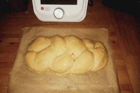 Cliquez pour zoomer ! Brioche salée jambon fromage Thermomix par anneclaire85