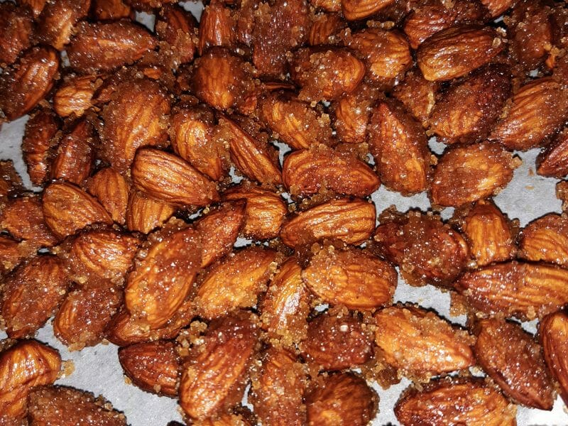Cliquez pour zoomer ! Amandes grillées à la cannelle et au miel Thermomix par jiji36