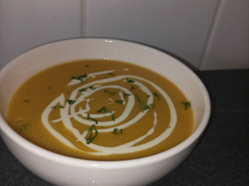 Cliquez pour zoomer ! Velouté de lentilles corail Thermomix par jiji36