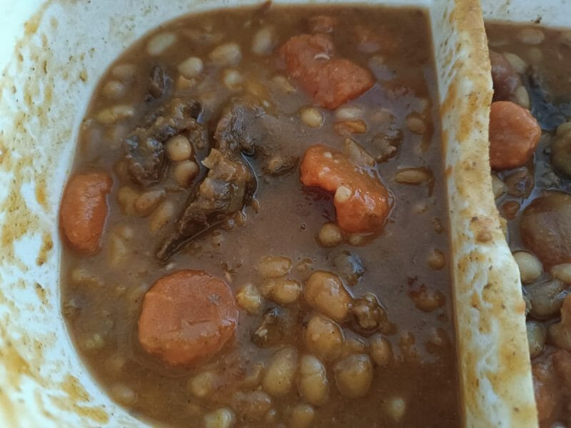 Cliquez pour zoomer ! Tajine de haricots lingots blancs Thermomix par leecya