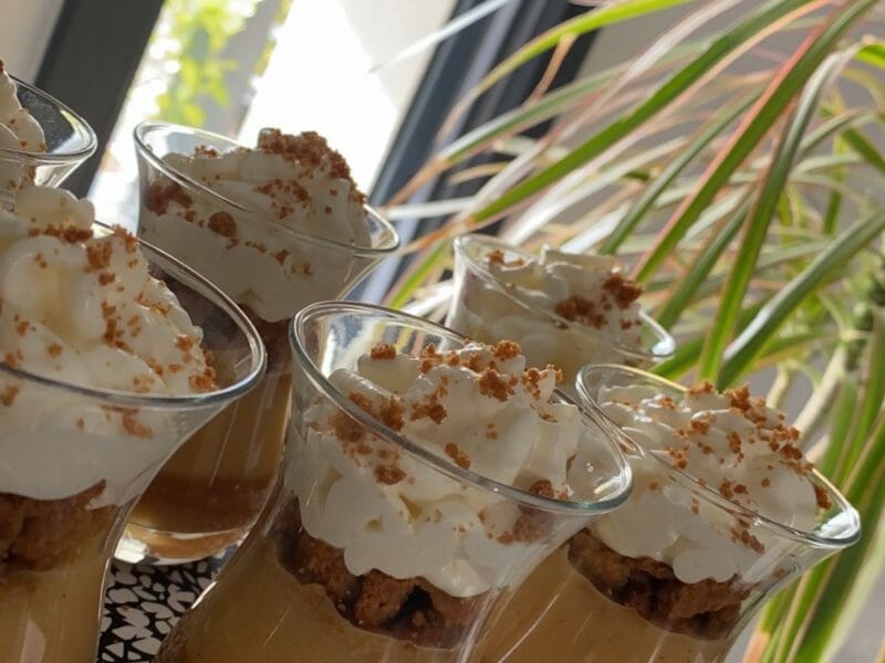 Cliquez pour zoomer ! Verrines pommes caramel et spéculoos Thermomix par lolli_1