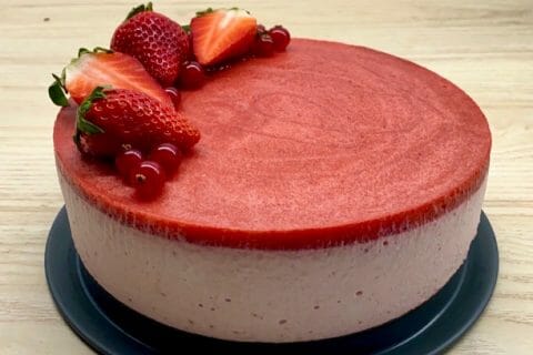Cliquez pour zoomer ! Bavarois aux fraises Thermomix par SarahSmct