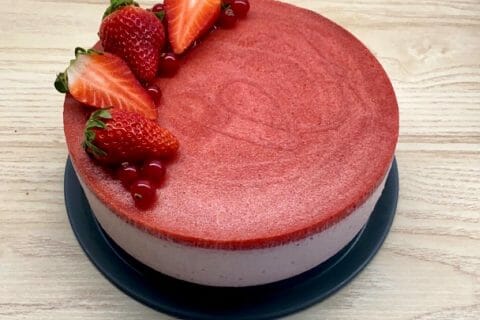 Cliquez pour zoomer ! Bavarois aux fraises Thermomix par SarahSmct