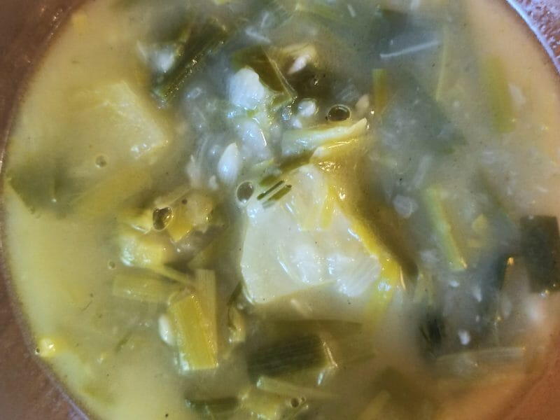 Cliquez pour zoomer ! Velouté de verts de poireaux Thermomix par Marylou 07