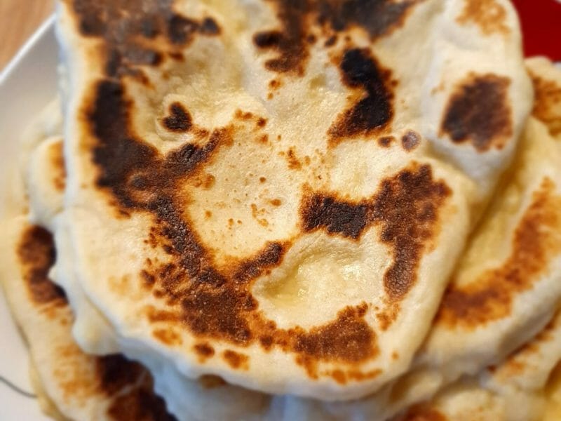 Cliquez pour zoomer ! Naans au fromage Thermomix par fabi68000