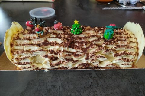 Cliquez pour zoomer ! Bûche Tiramisu Thermomix par Yugumi