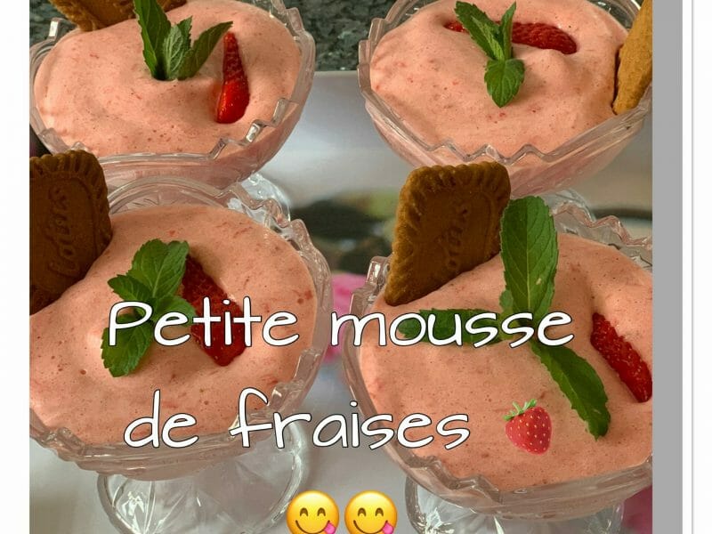 Cliquez pour zoomer ! Mousse de fraises Thermomix par augusta58