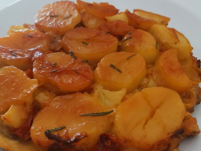 Cliquez pour zoomer ! Tatin surprise de pommes de terre Thermomix par Maribé