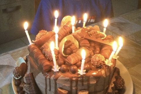 Cliquez pour zoomer ! Layer cake Kinder Bueno Thermomix par patty0573