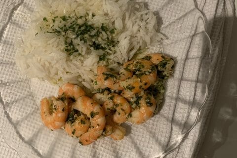 Cliquez pour zoomer ! Crevettes à l’ail Thermomix par marine_557