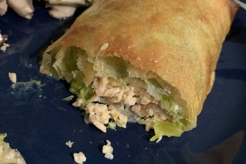 Cliquez pour zoomer ! Brick de saumon et poireaux Thermomix par marine_557