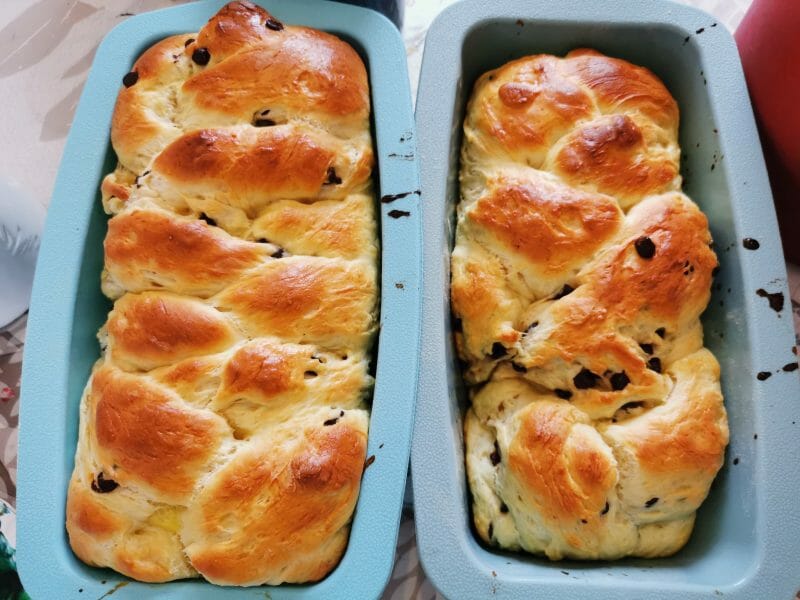 Cliquez pour zoomer ! Brioche tressée à la mie filante Thermomix par lydie_68