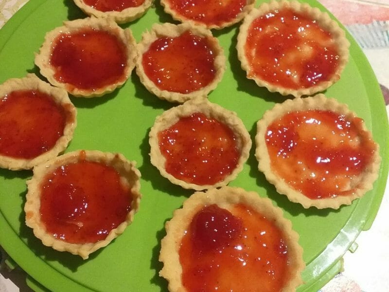 Cliquez pour zoomer ! Mini tartelettes aux fraises Thermomix par anneheude