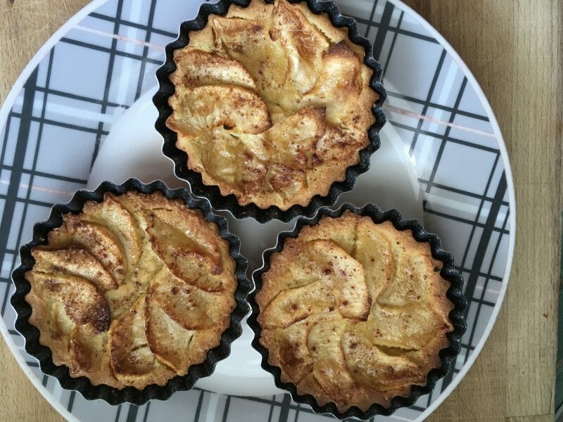 Cliquez pour zoomer ! Tarte aux pommes sans pâte Thermomix par Fabasa45