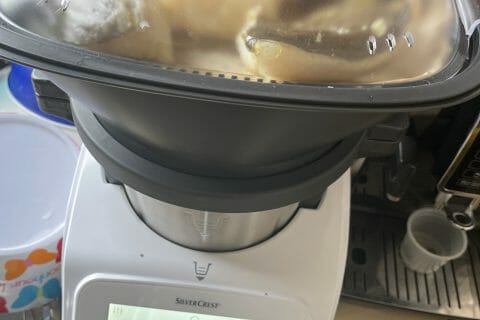 Cliquez pour zoomer ! Filet de cabillaud et sa sauce persillée Thermomix par laulau2801