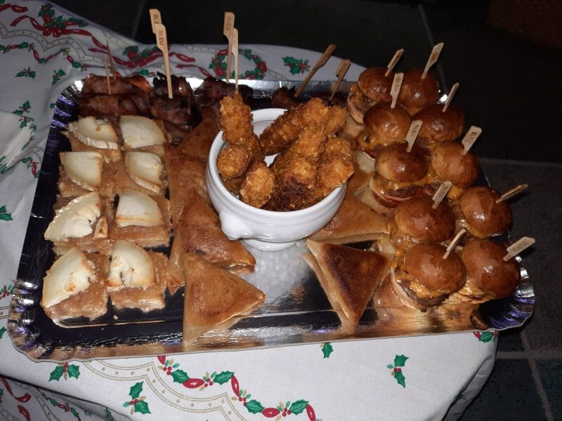 Cliquez pour zoomer ! Tartines échalotes et poires au chèvre Thermomix par fifiani