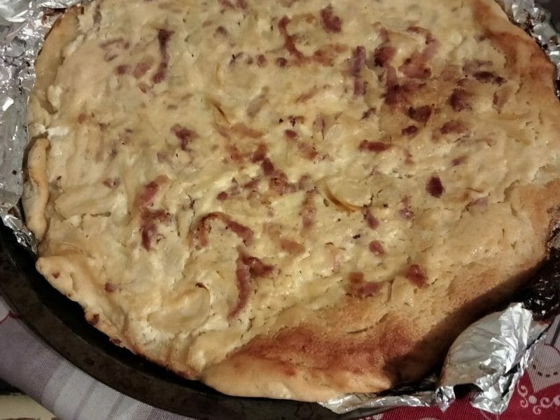 Cliquez pour zoomer ! Flammekueche traditionnelle Thermomix par alexandra211295