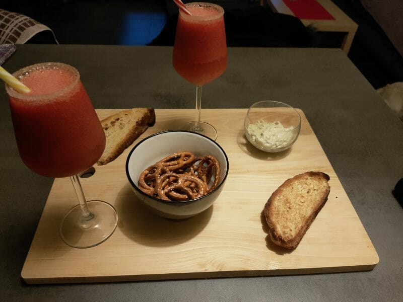 Cliquez pour zoomer ! Shot vodka fraise Thermomix par Tiffany ❣