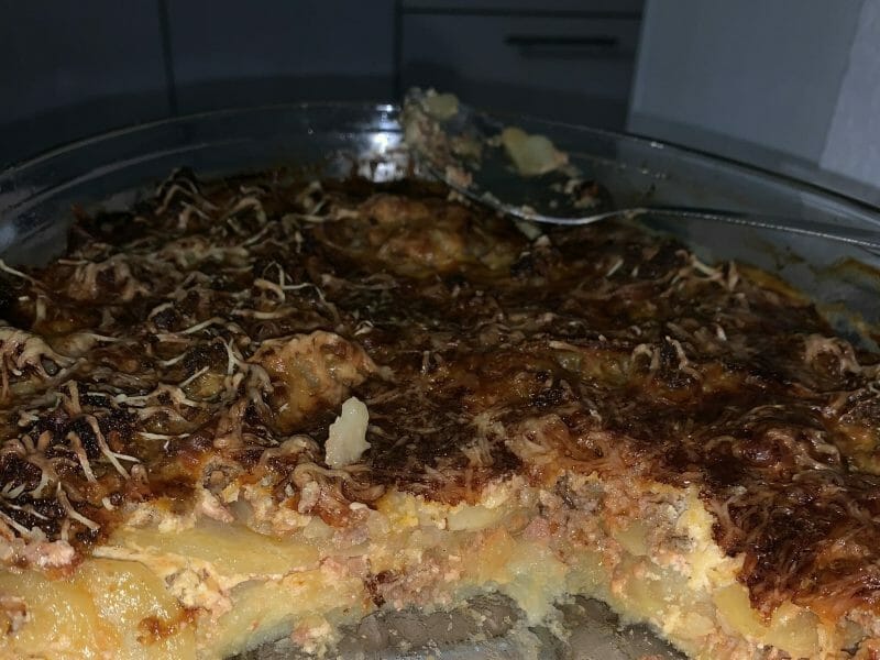 Cliquez pour zoomer ! Lasagnes de pommes de terre Thermomix par lululag31