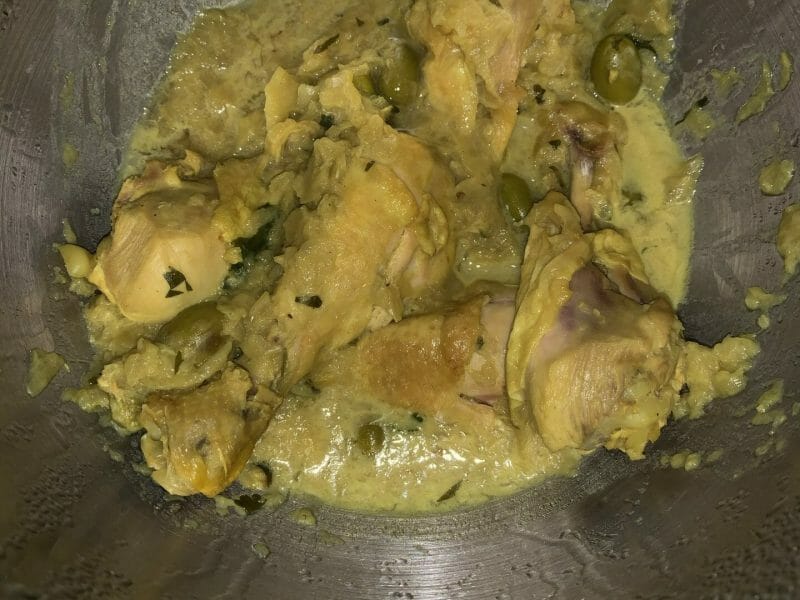 Cliquez pour zoomer ! Tajine de poulet aux olives Thermomix par lululag31
