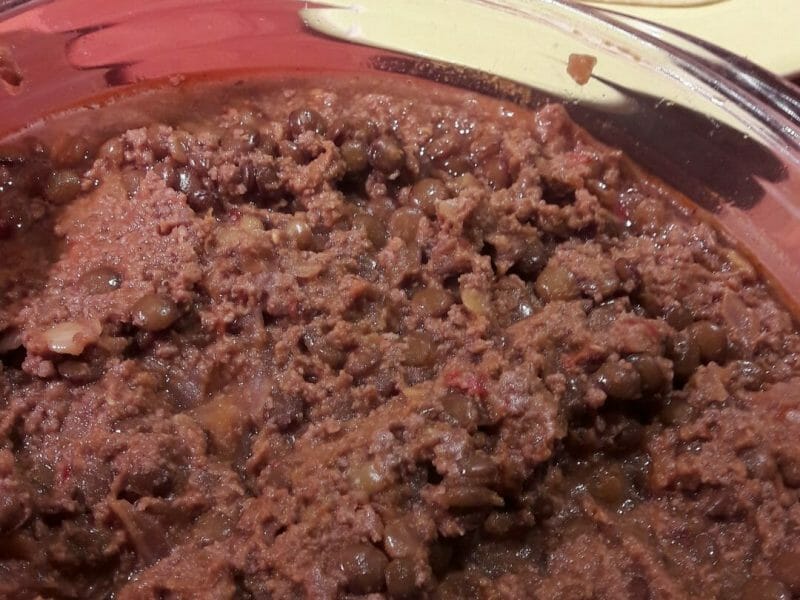 Cliquez pour zoomer ! Lentilles façon chili Thermomix par xtlle